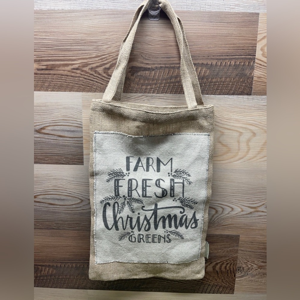 NEW CHRISTMAS DEORATIVE JUTE BAG